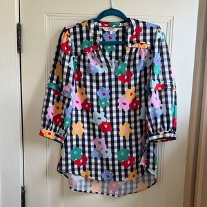 Crosby by Mollie Burch flower blouse